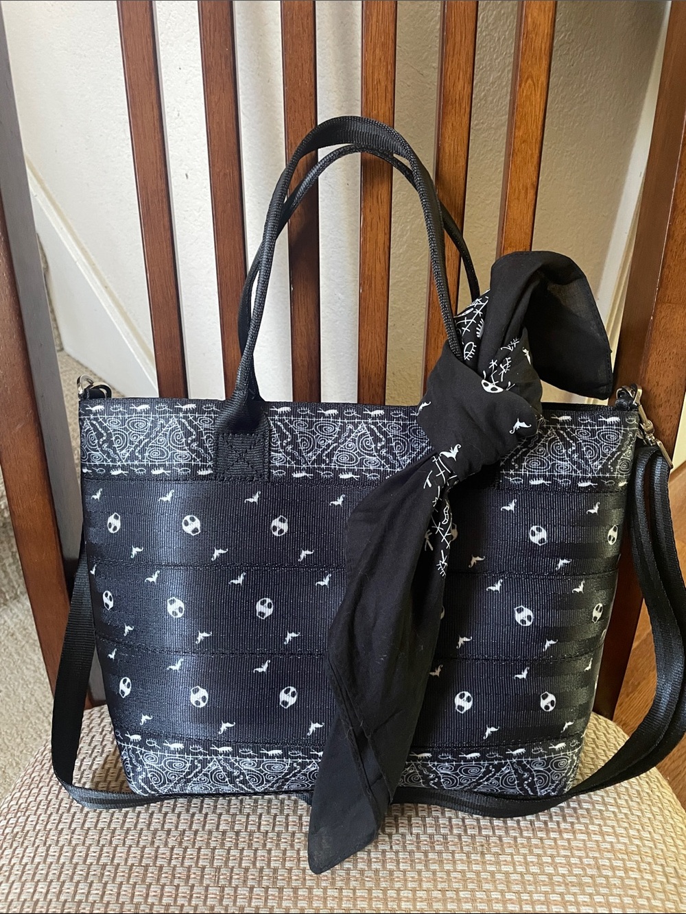 Harveys NBC Bandana Patterned Tote Mini Streamline Bag with Scarf